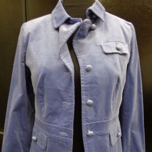 Talbots Grace Fit Glacier Blue Blazer Jacket Sz 10